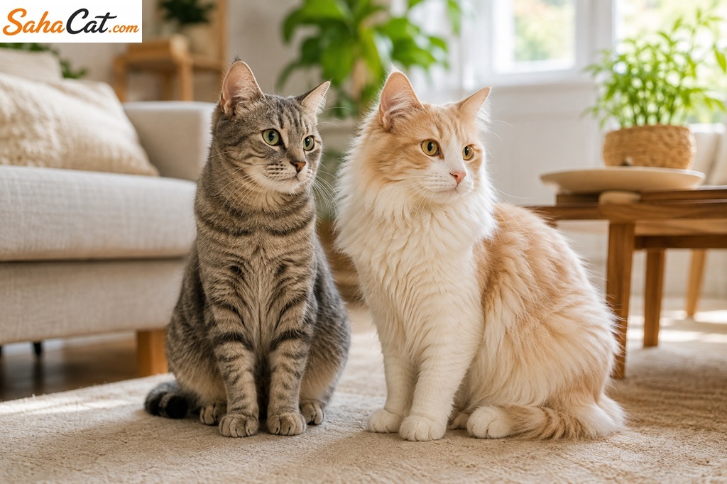 2 cats