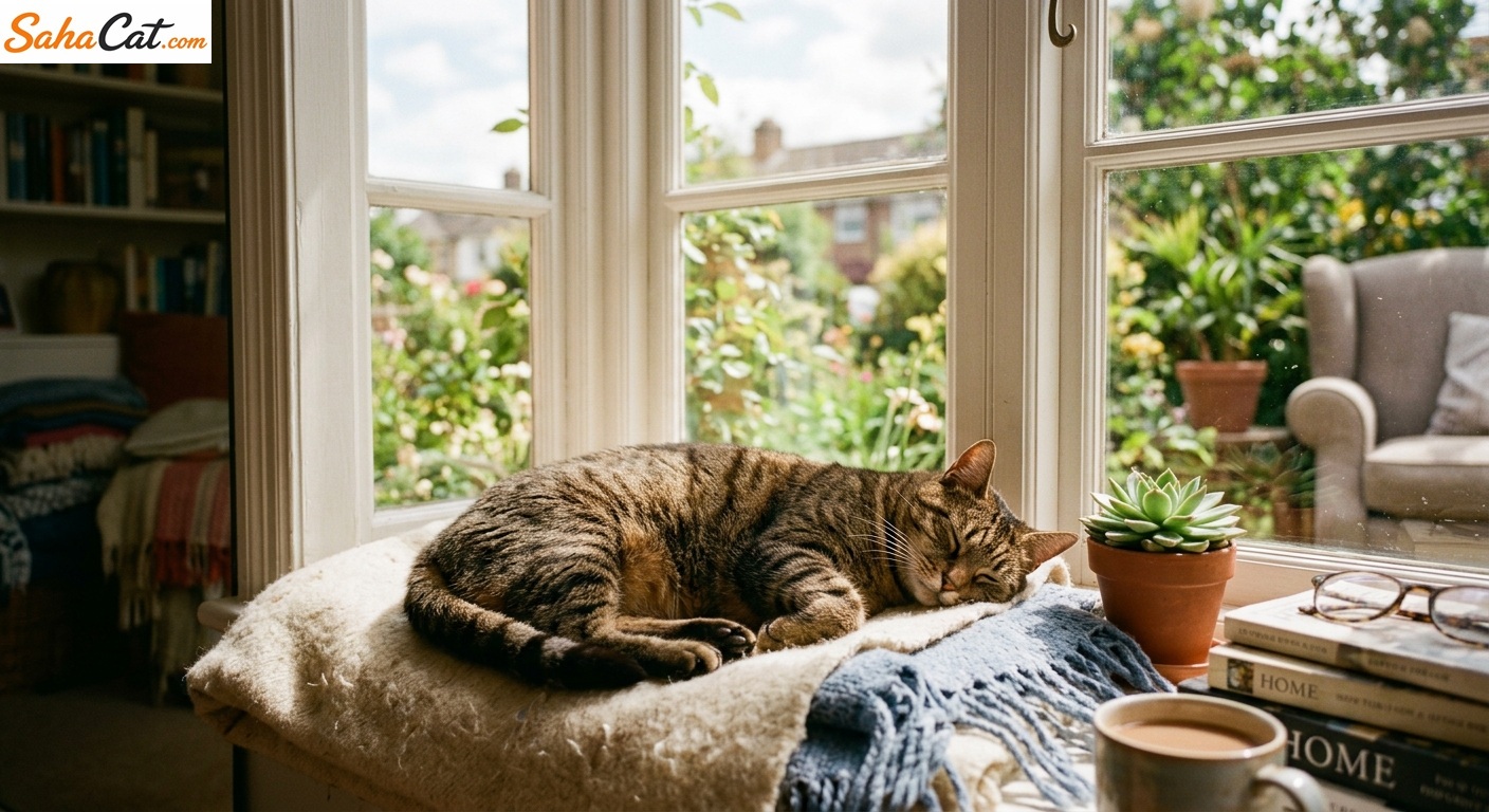 healthy looking cat
